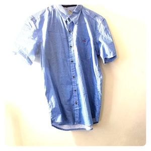 Denim & Rivets Boys Short Sleeve Button Down